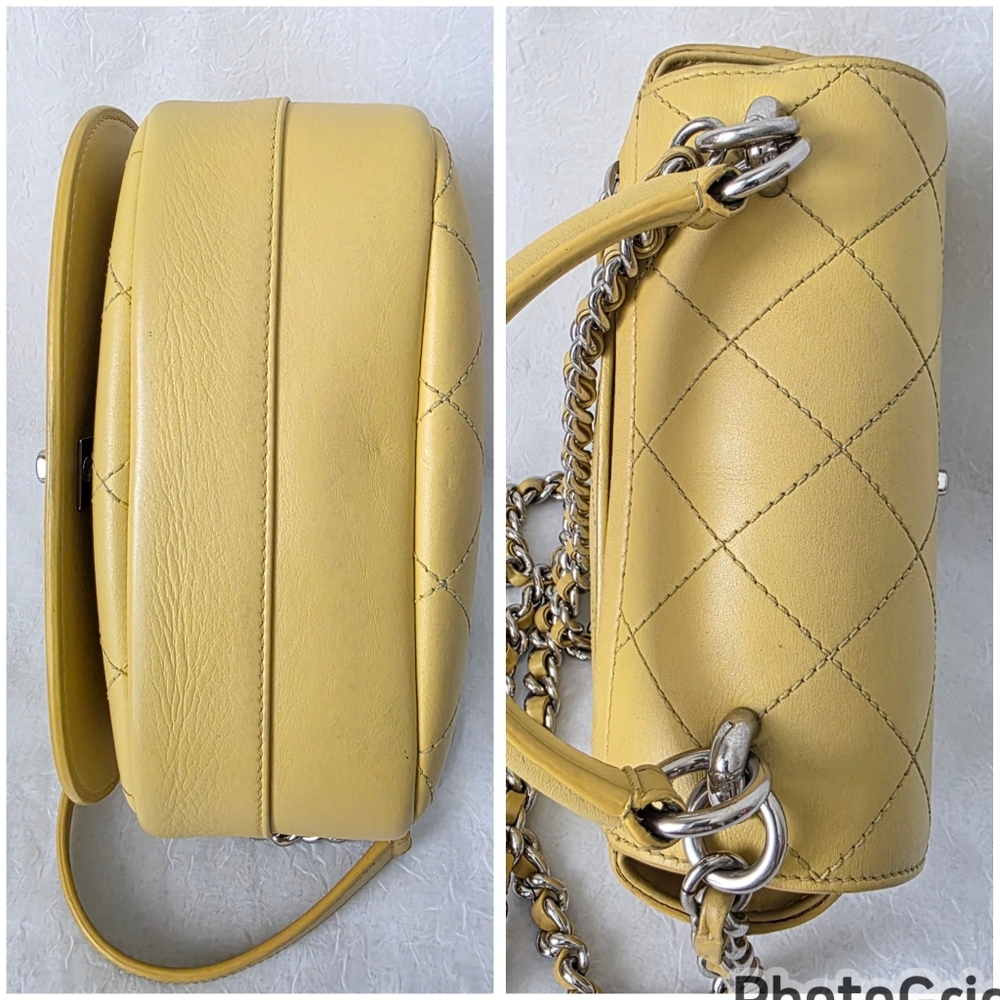 ‼️SOLD‼️ Auth CHANEL Ring My Bag Stitched Flap Crossbody Bag - Picture 12 of 14